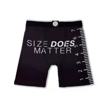 Size Matters Boxer Briefs at Spencer's