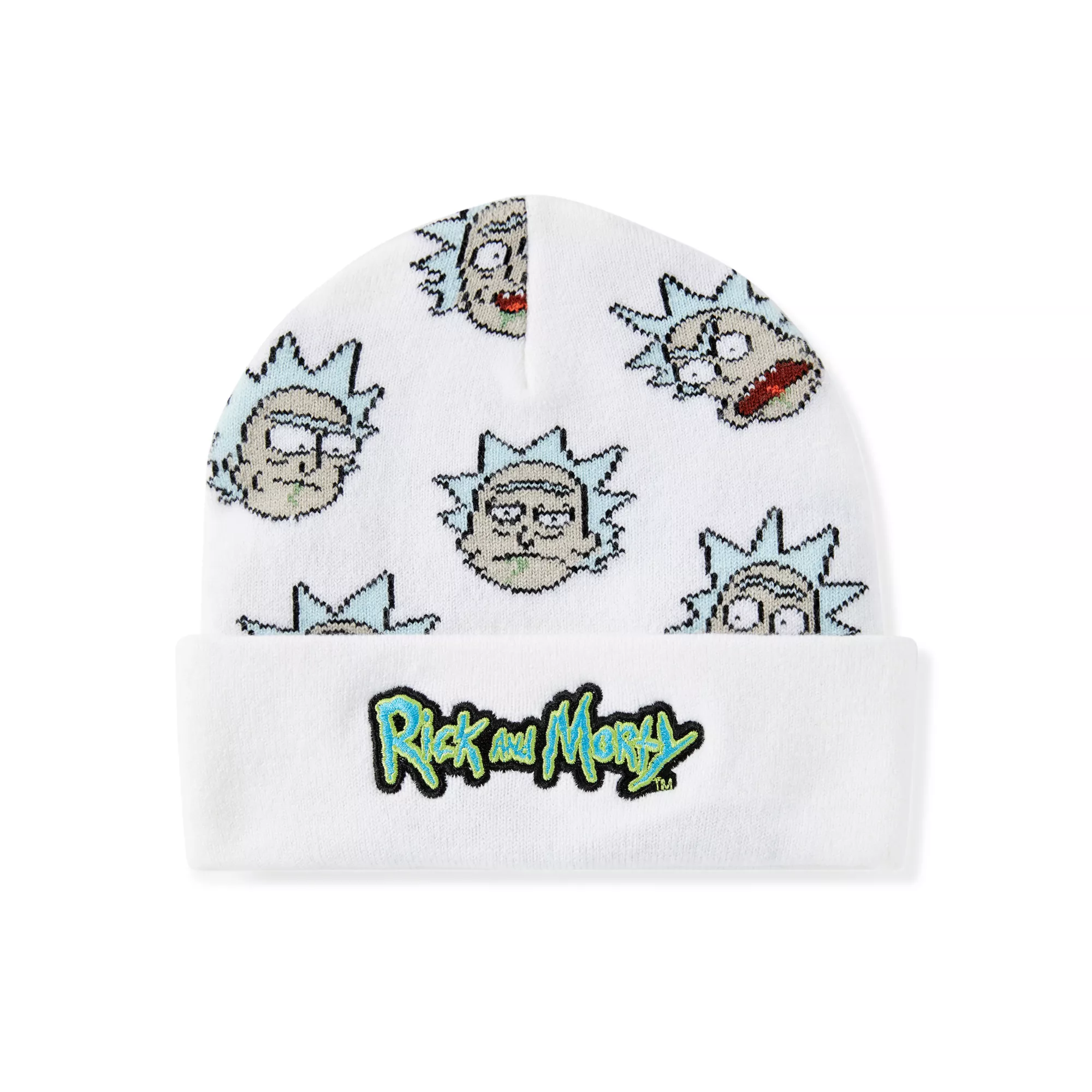 Faces Rick and Morty Beanie Hat at Spencer's