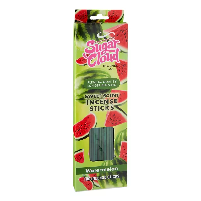 Sugar Cloud Watermelon Incense Sticks - 100 Pack at Spencer's