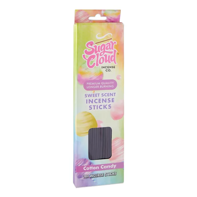 Sugar Cloud Cotton Candy Incense Sticks - 100 Pack at Spencer's