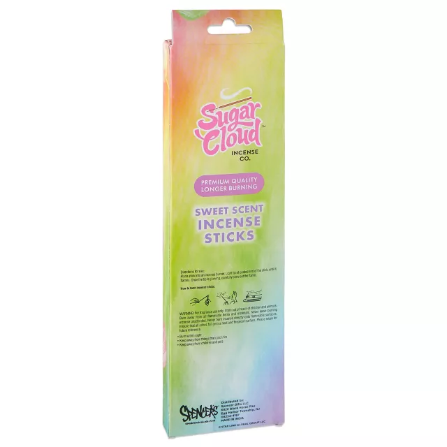 Sugar Cloud Cotton Candy Incense Sticks - 100 Pack at Spencer's
