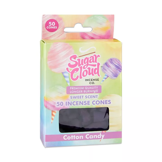 Sugar Cloud Cotton Candy Incense Cones - 50 Pack at Spencer's