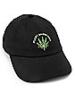 Weed Leaf Plant Based Diet Dad Hat