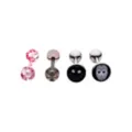 Multi-Pack Jason Voorhees Mask Barbells 4 Pack 14 Gauge - Friday the 13th at Spencer's