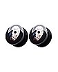 Jason Voorhees Mask Screw Fit Plugs - Friday the 13th