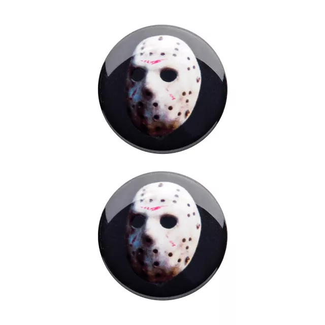 Jason Voorhees Mask Screw Fit Plugs - Friday the 13th - Spencer's