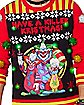 Light-Up Killer Kristmas Ugly Christmas Sweater - Killer Klowns from Outer Space