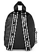 Black Playboy Logo Mini Backpack