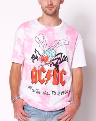 Tie Dye Fly AC/DC T Shirt