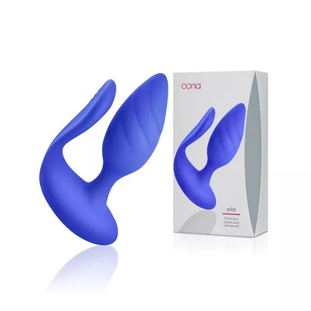 Multi-Function Rechargeable Waterproof Dual Vibrator 4.5 Inch at Spencer's