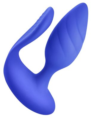 Multi-Function Rechargeable Waterproof Dual Vibrator 4.5 Inch