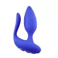 Multi-Function Rechargeable Waterproof Dual Vibrator 4.5 Inch at Spencer's