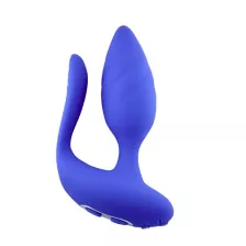 Multi-Function Rechargeable Waterproof Dual Vibrator 4.5 Inch at Spencer's