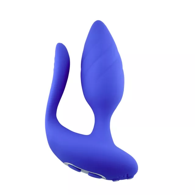 Multi-Function Rechargeable Waterproof Dual Vibrator 4.5 Inch at Spencer's