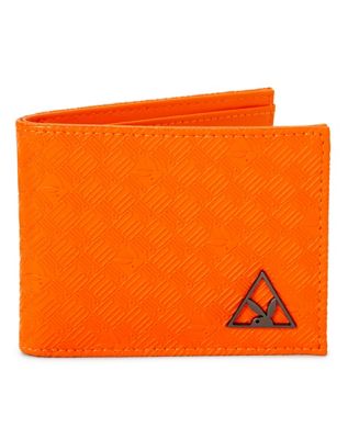 Orange Playboy Logo Bifold Wallet