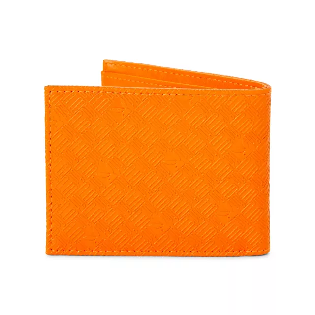 Orange Playboy Logo Bifold Wallet at Spencer's