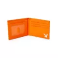 Orange Playboy Logo Bifold Wallet at Spencer's