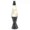 17 Inch Black and White Swirl Lava Lamp at Spencer's