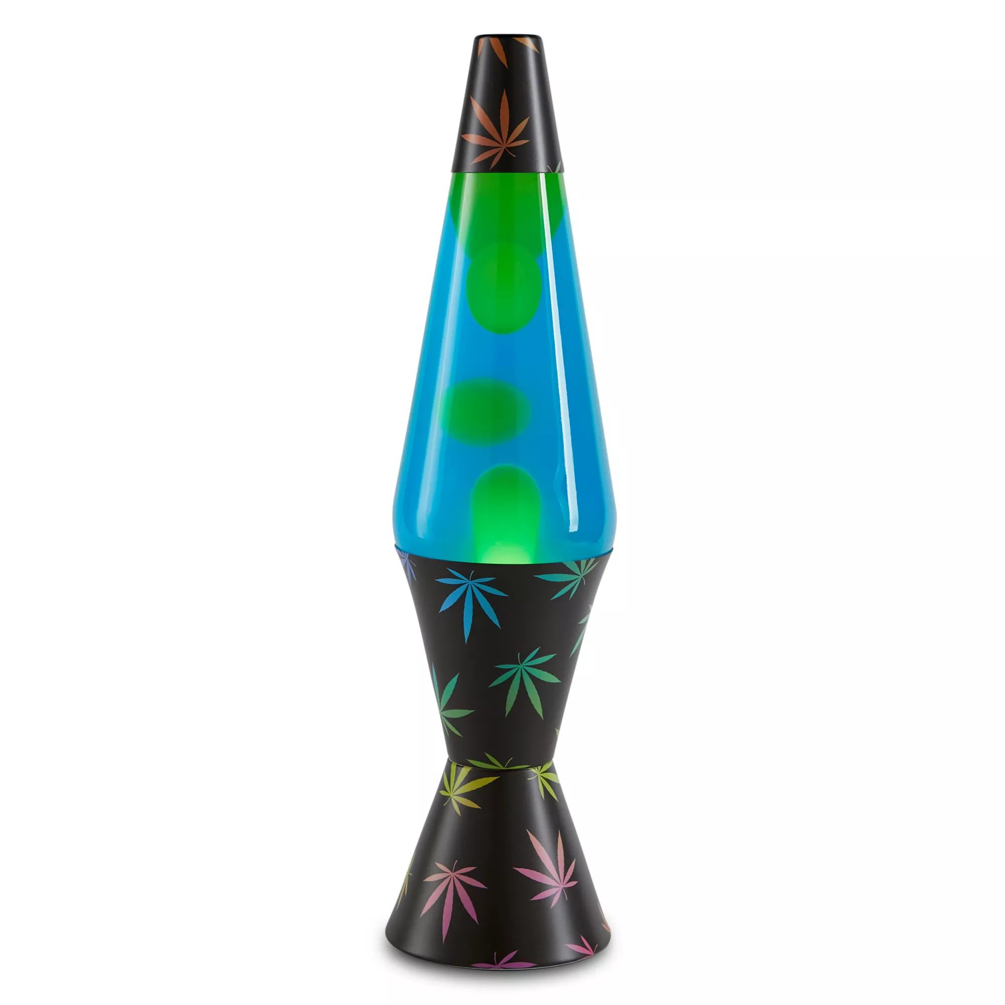 17 Inch Weed Leaf Smoke Lava Lamp at Spencer's