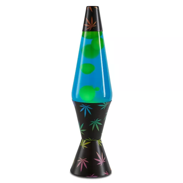 17 Inch Weed Leaf Smoke Lava Lamp at Spencer's