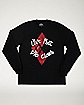 Live Fast Die Clown Long Sleeve T Shirt - The Suicide Squad