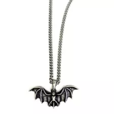 Bat Pendant Chain Necklace at Spencer's