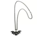 Bat Pendant Chain Necklace at Spencer's