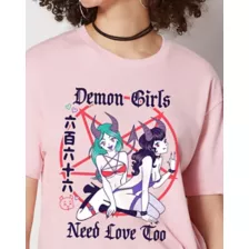 Demon Girls Need Love Too T Shirt at Spencer's