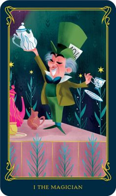 Alice in Wonderland Tarot Cards and Guidebook - Disney