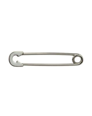 16 Gauge Punk Rock Safety Pin Industrial Barbell 38mm
