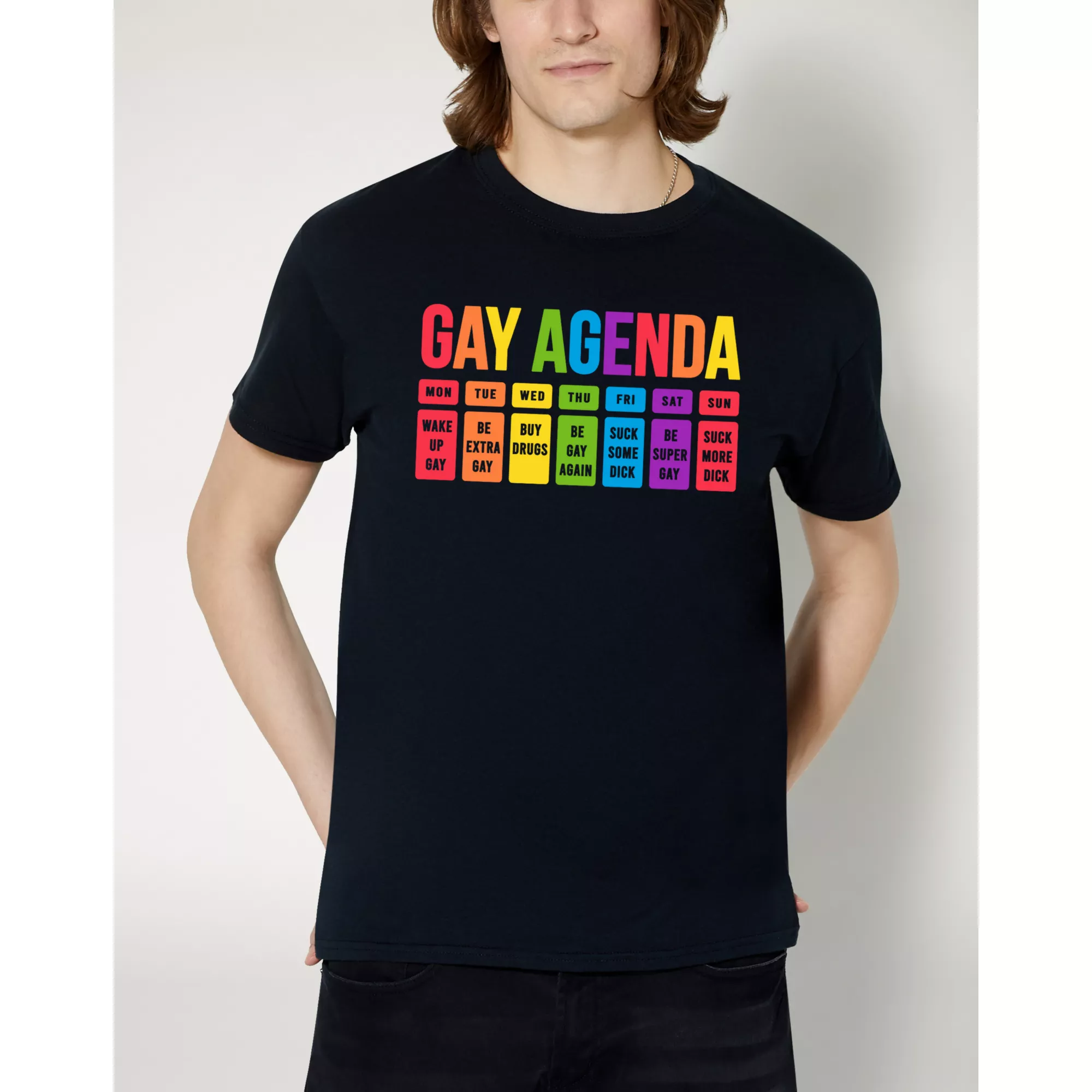 Gay Agenda Pride T Shirt at Spencer's