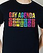 Gay Agenda Pride T Shirt