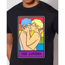 Rainbow Pride The Lovers Tarot Card T Shirt at Spencer's