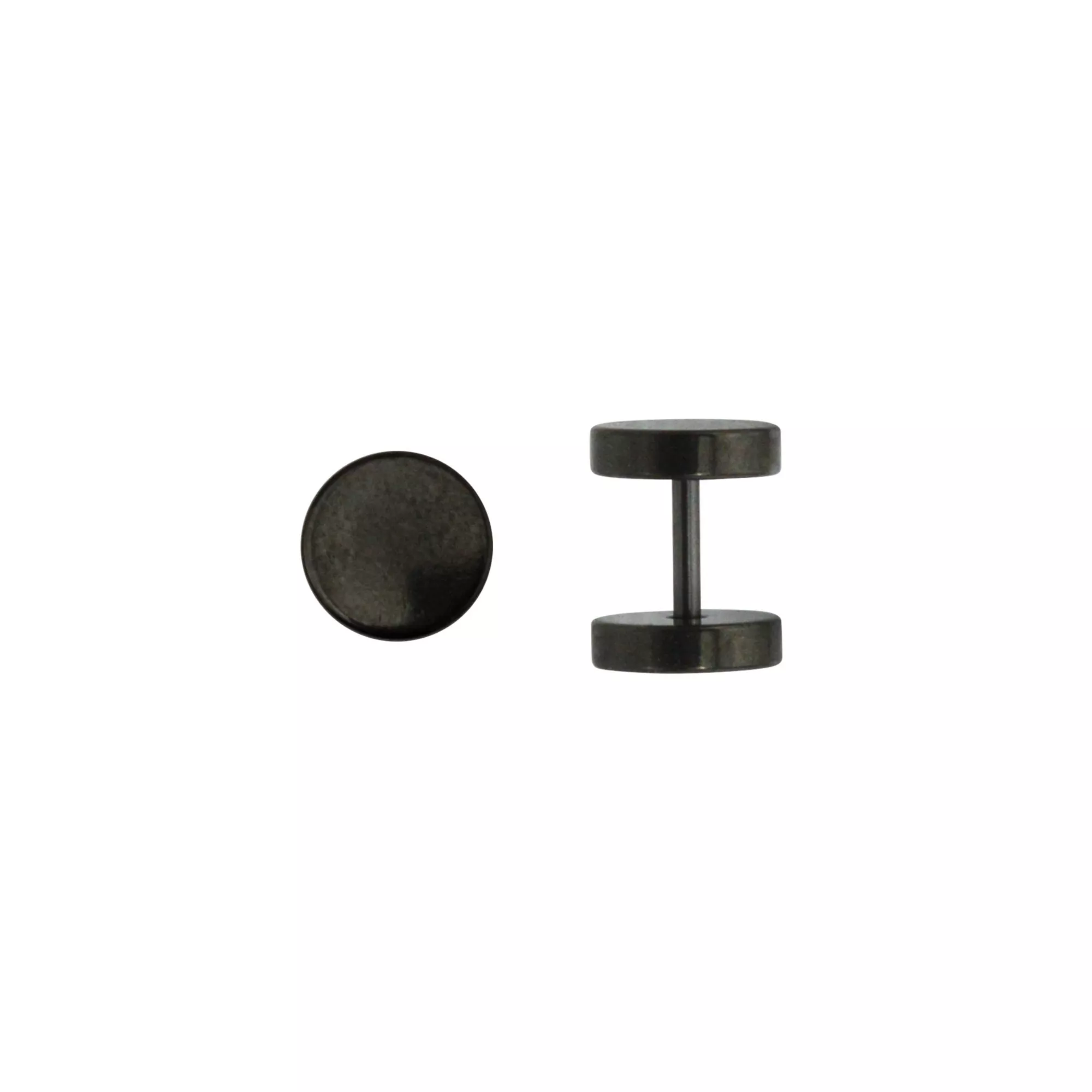 Black Fake Plugs - 18 Gauge