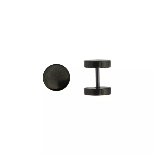 Black Fake Plugs - 18 Gauge at Spencer's