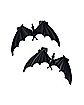 Black Bats Ear Cuffs