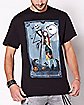 The Lovers Tarot T Shirt - The Nightmare Before Christmas