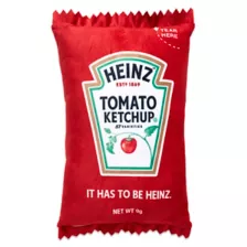 Heinz Ketchup Packet Pillow - Spencer's