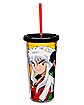 Inuyasha Cup with Straw - 20 oz.