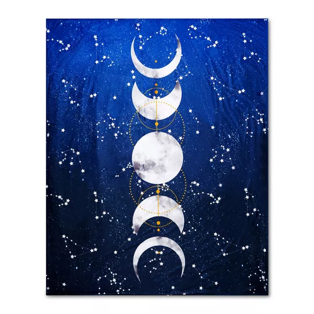 Moon fleece earier fabric