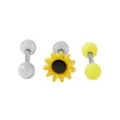 Multi-Pack Sunflower Cartilage Barbells 3 Pack - 16 Gauge at Spencer's
