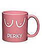 Perky Boobs Coffee Mug - 22 oz.