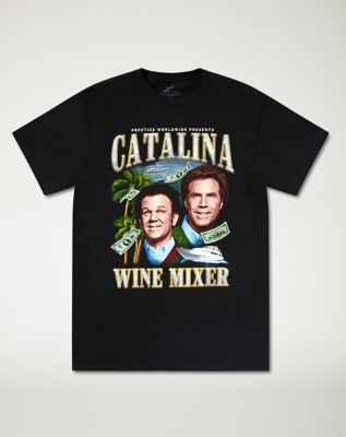 Catalina Wine Mixer T Shirt - Step Brothers                             