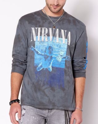 Long sleeve nirvana store shirt