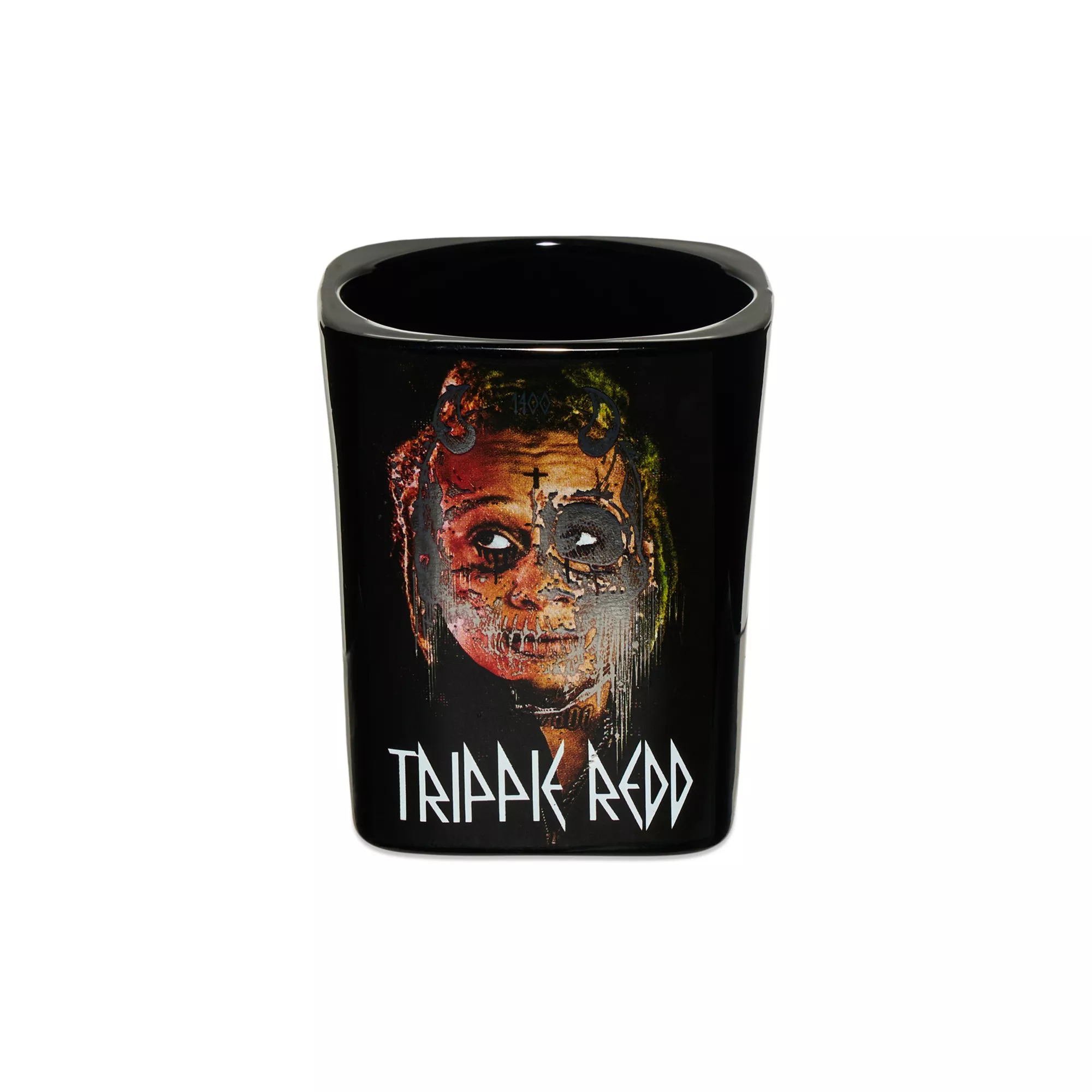 Trippie Redd Face Square Shot Glass - 2 oz. at Spencer's