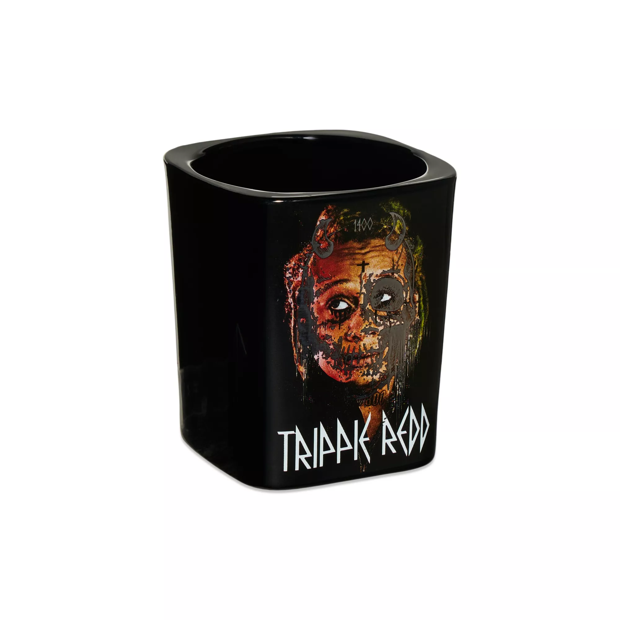 Trippie Redd Face Square Shot Glass - 2 oz. at Spencer's
