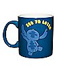 Sleeping Stitch Nope Coffee Mug - Lilo & Stitch