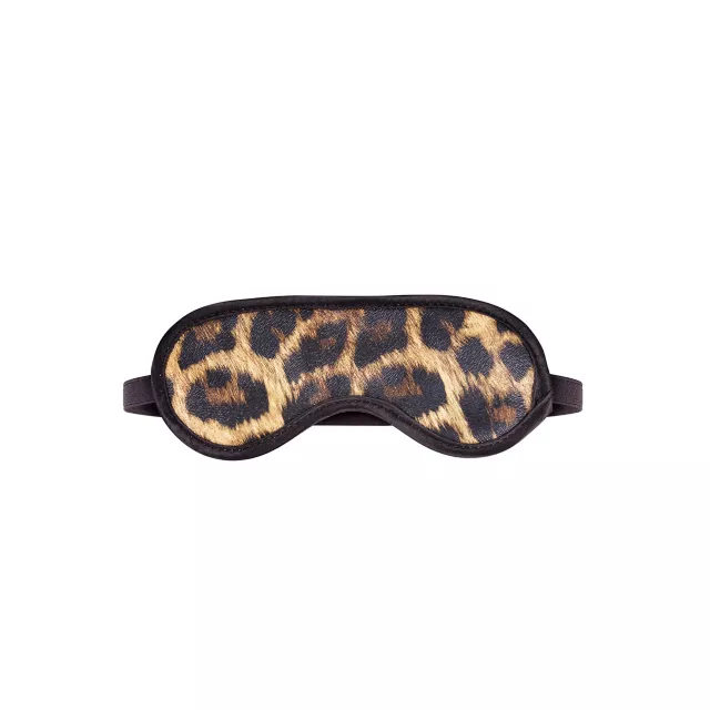 Leopard Print Blindfold at Spencer's