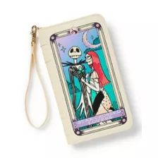 Ivory Jack Skellington and Sally Zip Wallet - The Nightmare Before Christmas at Spencer's