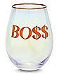 Boss Oversized Stemless Wineglass - 32 oz.
